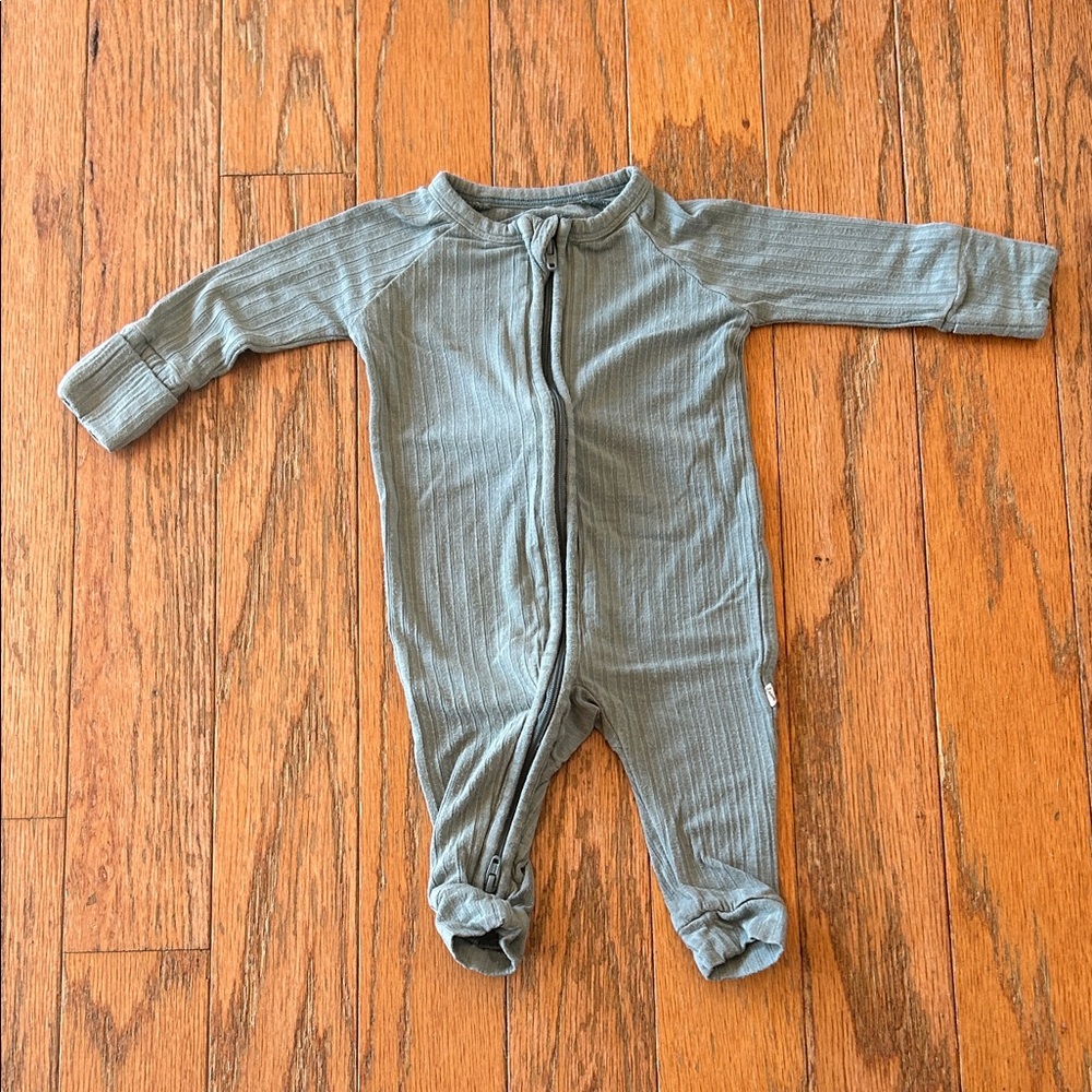 Brave Little Ones Blue Kids Footed One Piece